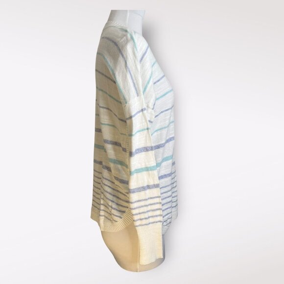 Vineyard Vines Cotton Striped Pullover Sweater XS - Picture 2 of 5